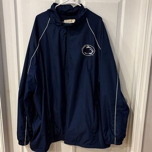 Men's Navy Lightweight Penn State Zip up Jacket